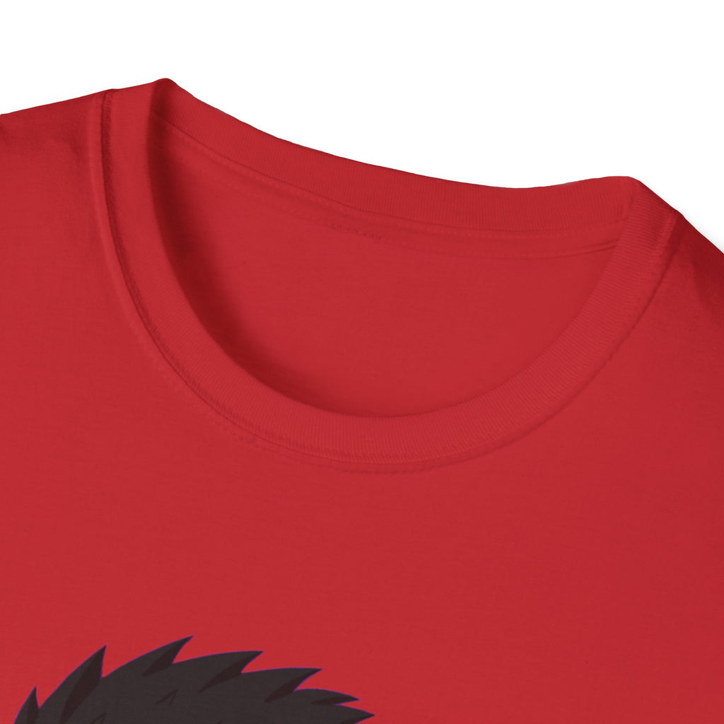 Sycho Syndicate - Agro - T-Shirt — Dark Hero Portrait with Fire Accent