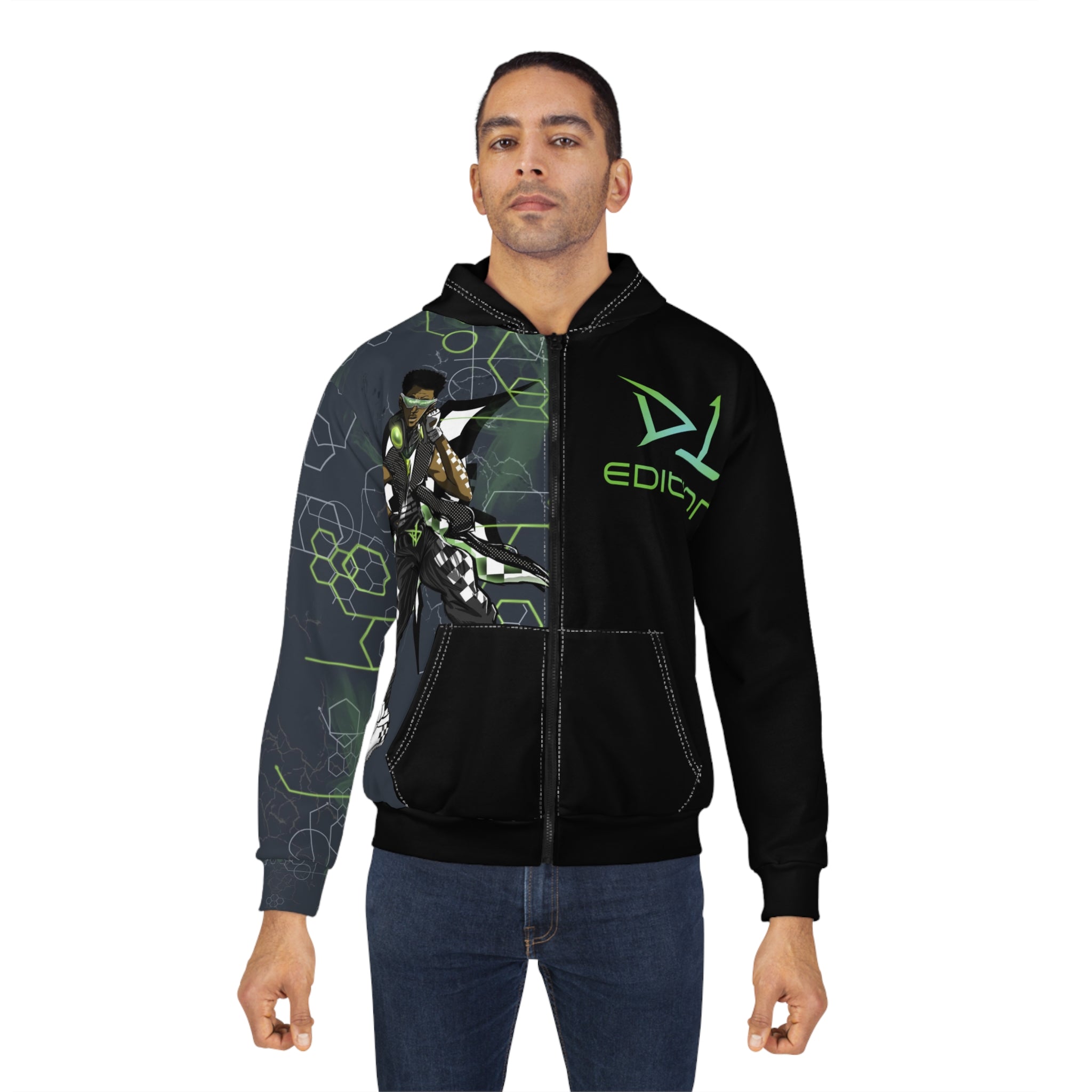 D1 Edition Unisex Zip Hoodie (AOP)
