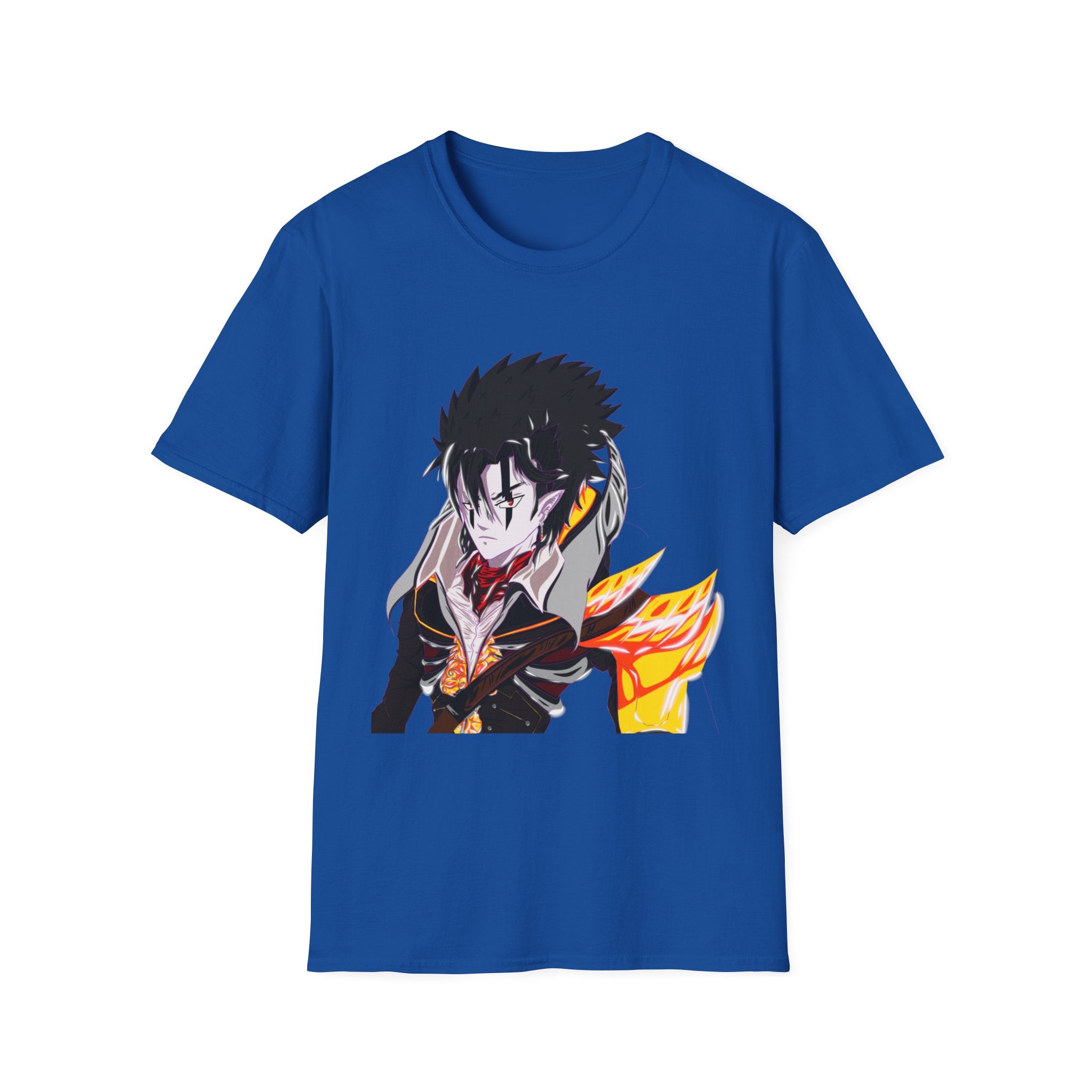 Sycho Syndicate - Agro - T-Shirt — Dark Hero Portrait with Fire Accent