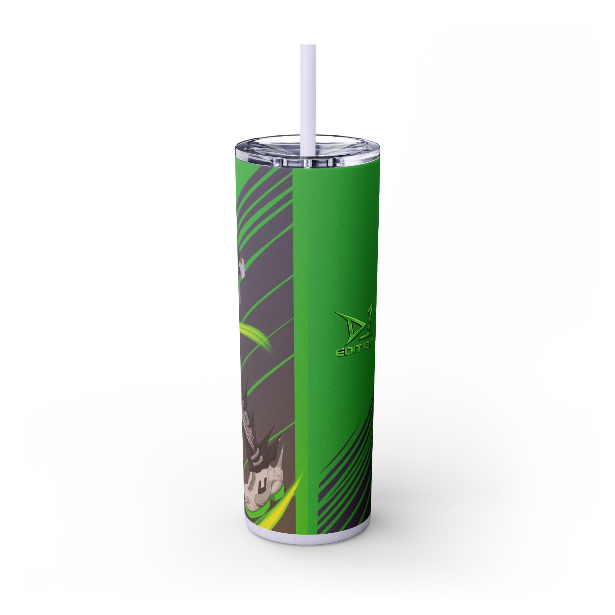 DayOne Character - Skinny Tumbler with Straw, 20oz