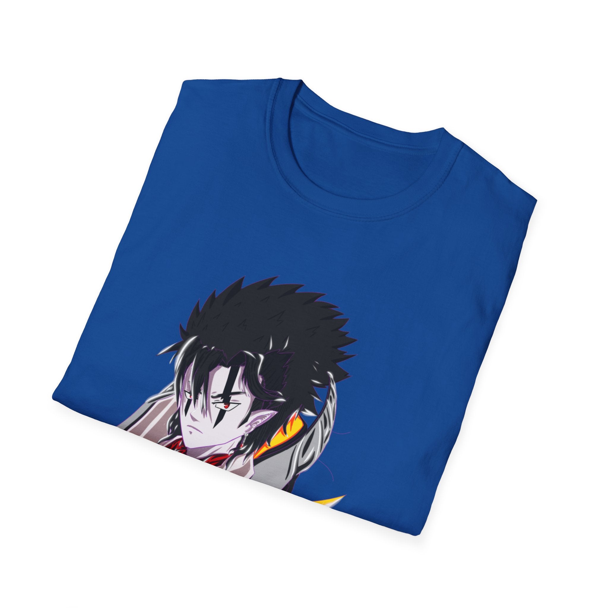 Sycho Syndicate - Agro - T-Shirt — Dark Hero Portrait with Fire Accent