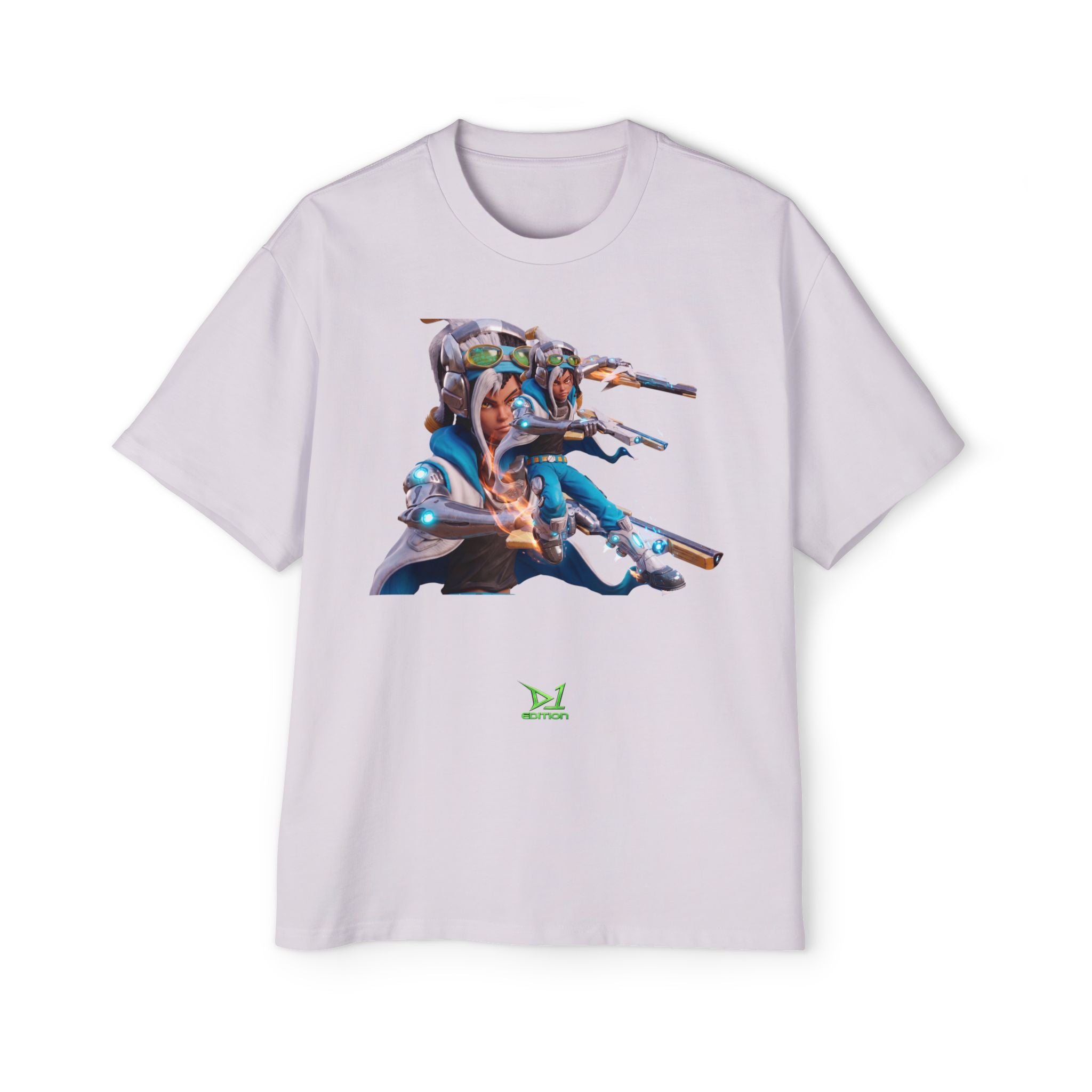 Oversized Graphic Tee — Aaron Ayuta - Character Print 2nd