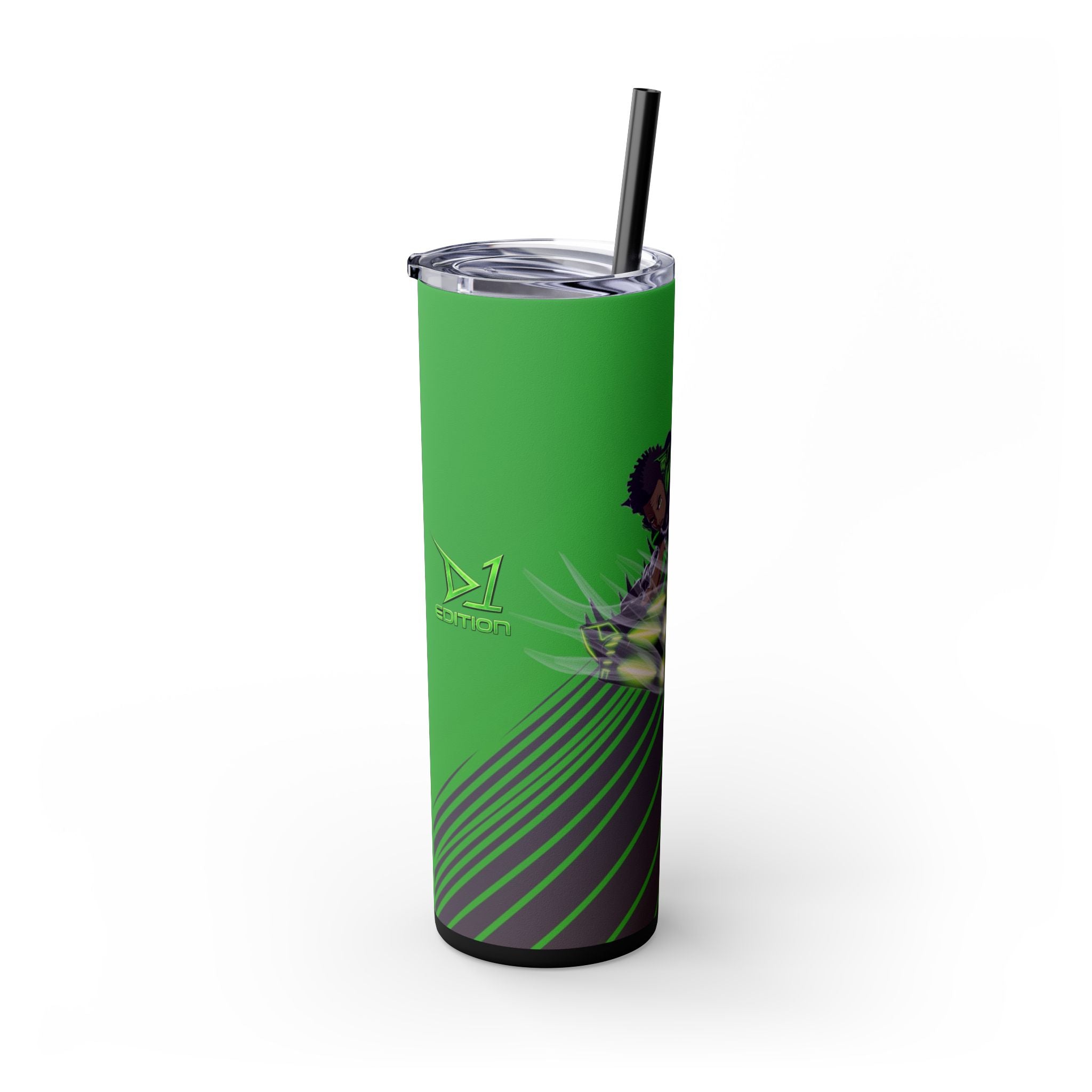 DayOne Character - Skinny Tumbler with Straw, 20oz