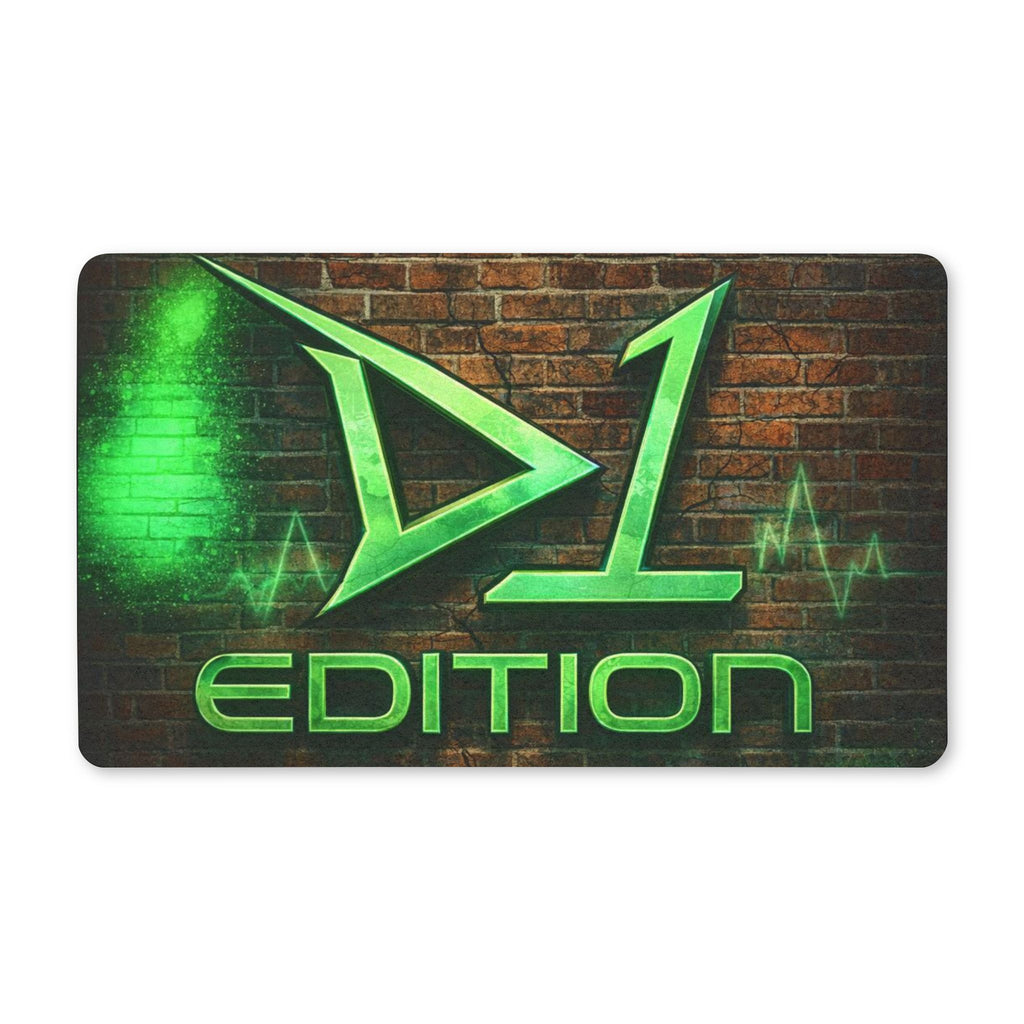 DJ Edition Doormat — Neon Green Welcome Mat