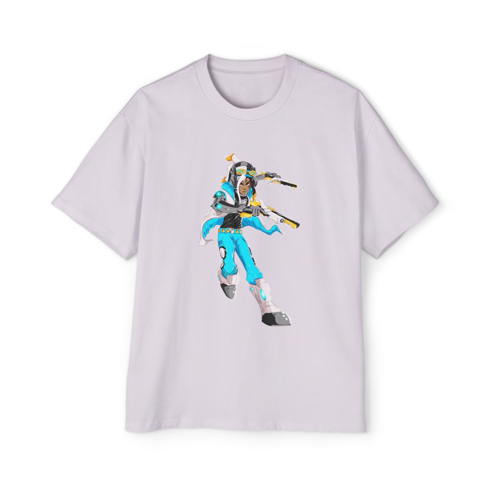 Oversized Graphic Tee — Aaron Ayuta - Character Print