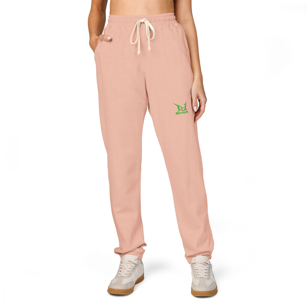 D1 Edition Joggers — Garment-Dyed Fleece Sweatpants