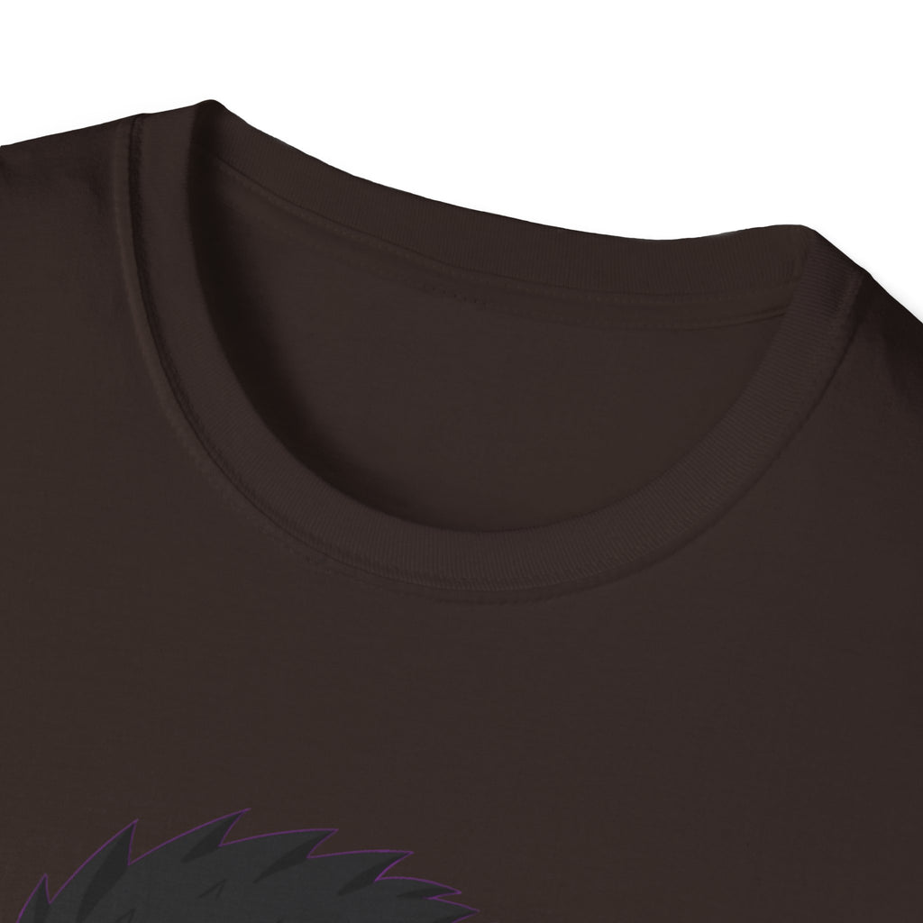 Sycho Syndicate - Agro - T-Shirt — Dark Hero Portrait with Fire Accent