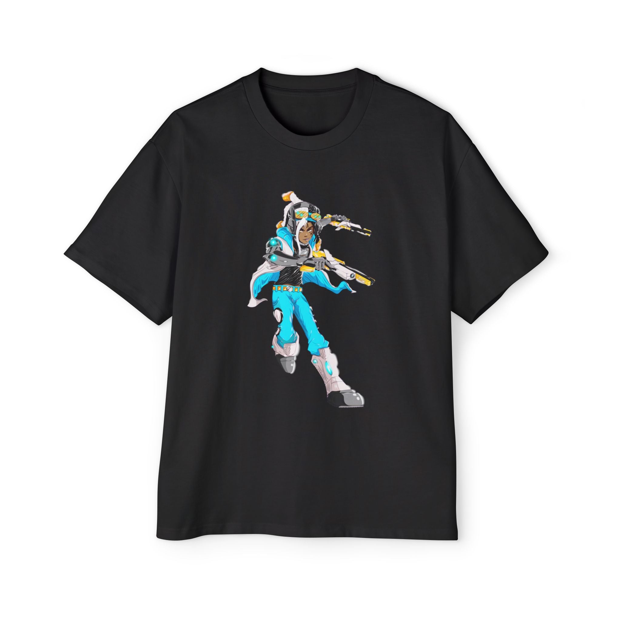 Oversized Graphic Tee — Aaron Ayuta - Character Print