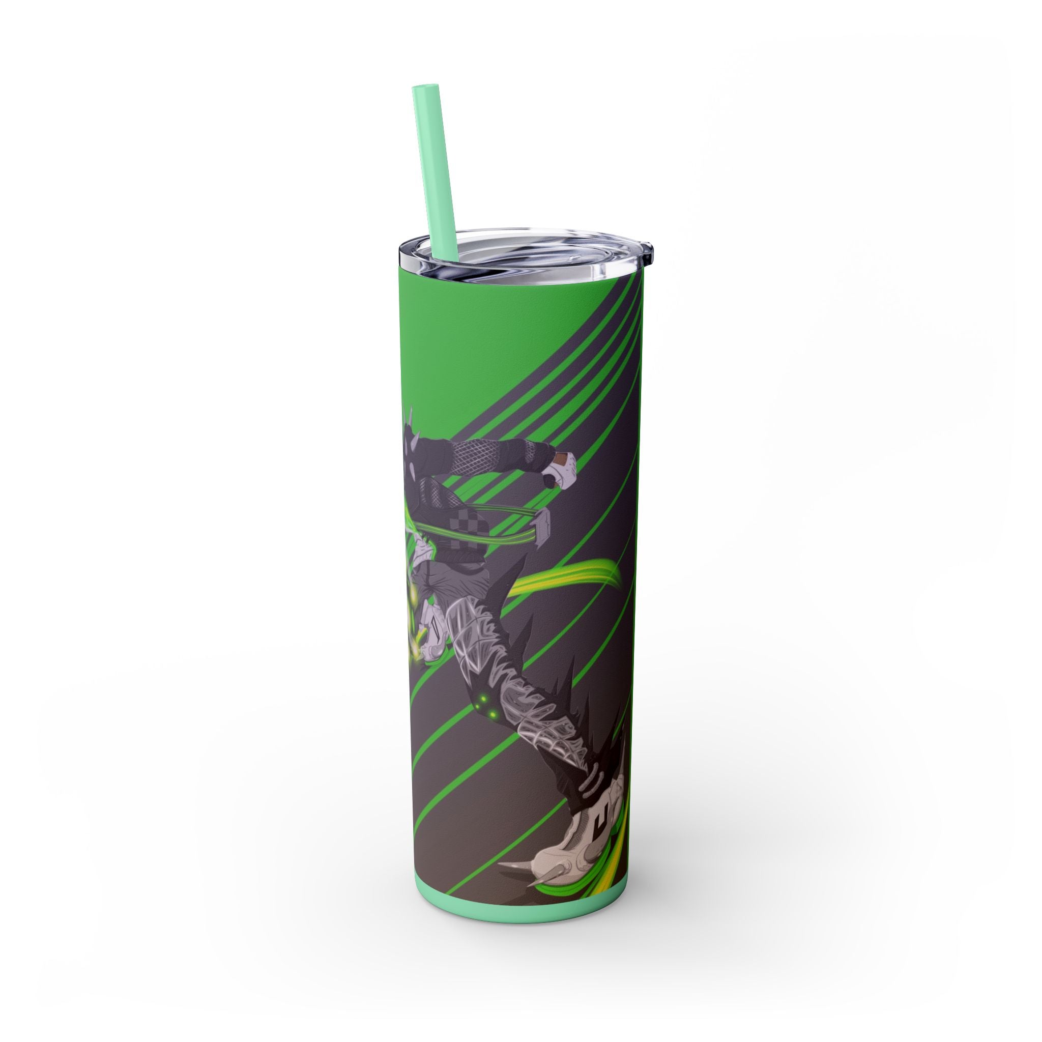 DayOne Character - Skinny Tumbler with Straw, 20oz