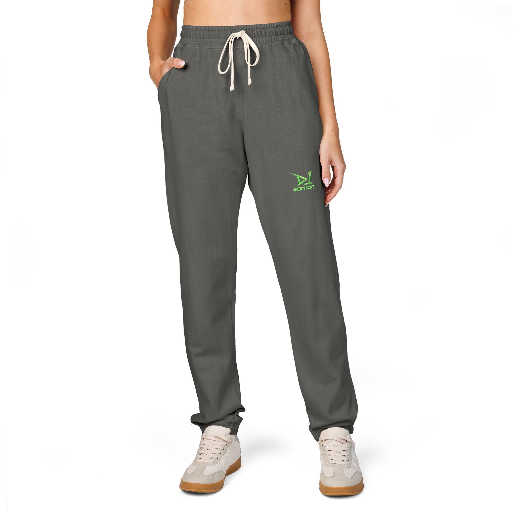 D1 Edition Joggers — Garment-Dyed Fleece Sweatpants